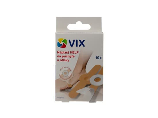 VIX Náplast HELP na puchýře 10 ks