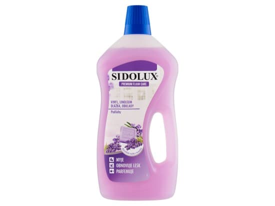 Sidolux Premium Floor Care na vinyl a linoleum s vůní marseillského mýdla a levandule 750 ml