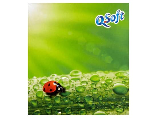 Q-Soft Papírové kapesníčky 3vrstvé 60 ks
