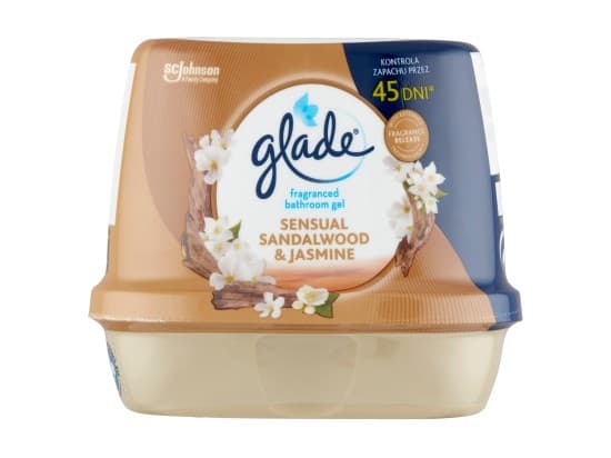 Glade Sensual Sandalwood & Jasmine vonný gel do koupelny 180 g