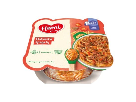 HAMI masozeleninový talířek Boloňské špagety 230g