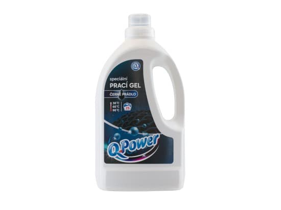 Q-Power Speciální prací gel na černé prádlo 25 PD