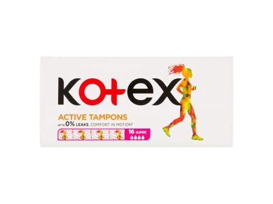 Kotex Active Super Tampony 16 ks