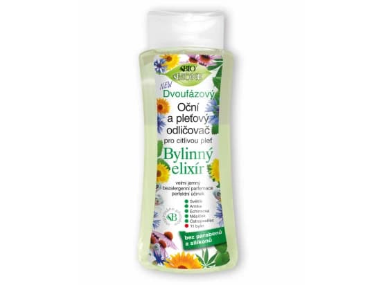 Bione Bylinný elixír Dvoufázový oční a pleťový odličovač 255 ml