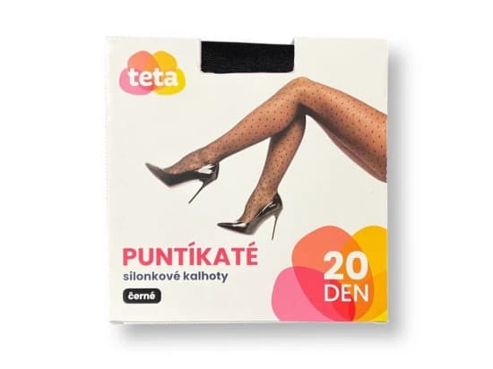 TETA silonkové kalhoty puntíkaté 170/116