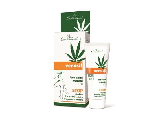 Cannaderm Venosil konopné mazání 100 ml