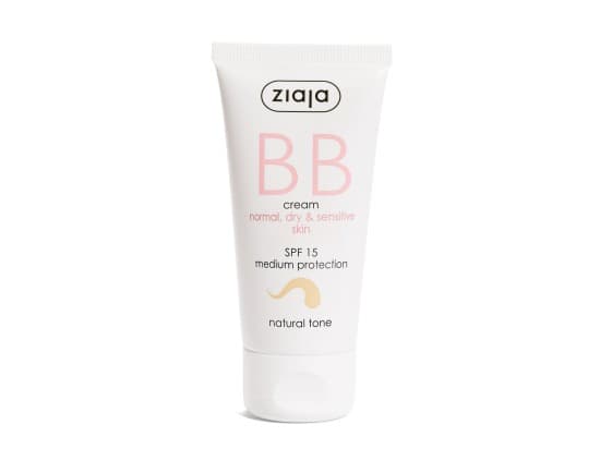 Ziaja BB krém normální, suchá, citlivá pleť SPF 15 odstín přirozený 50ml