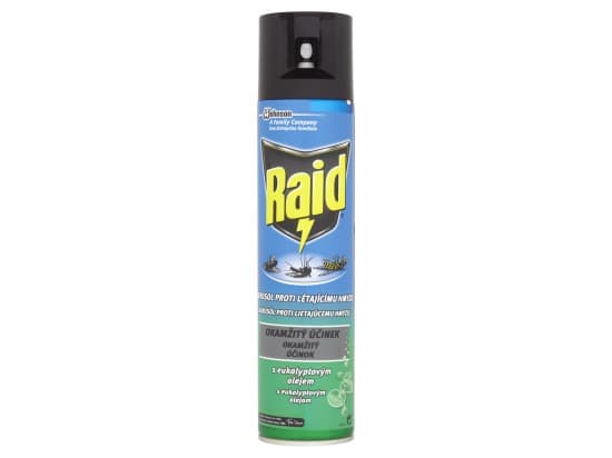 Raid® Aerosol proti létajícímu hmyzu s eukalyptovým olejem 400 ml