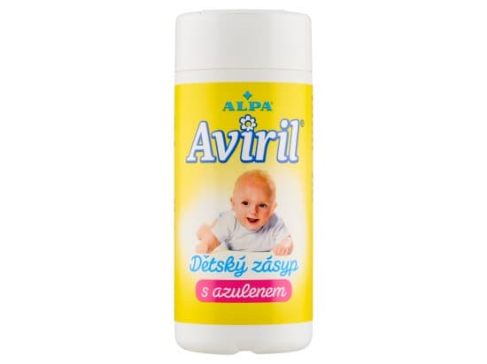 Alpa Aviril Dětský zásyp s azulenem 100 g
