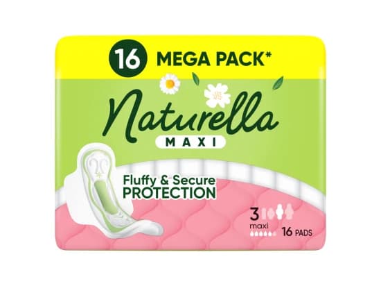 Naturella Maxi Hygienické vložky s křidélky, velikost 3, 16 ks
