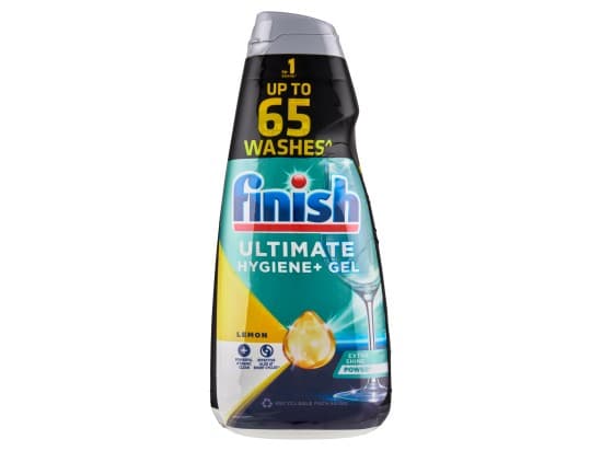 Finish Ultimate Hygiene+ gel - Lemon 2 x 650 ml
