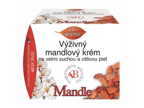 Bio Bione BIO Mandle výživný mandlový krém na velmi suchou a citlivou pleť 51 ml