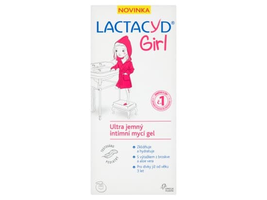 Lactacyd Girl Ultra jemný intimní mycí gel 200 ml