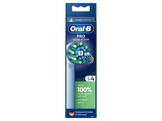 Oral-B Pro Cross Action kartáčkové hlavy 4 ks
