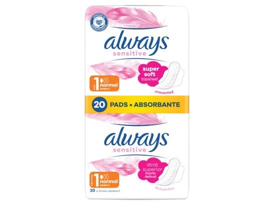 Always Ultra Sensitive Normal Plus Vložky 20 ks