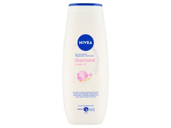 Nivea Diamond & Argan Oil Pečující sprchový gel 500 ml