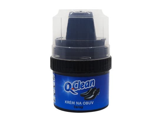Q-Clean Krém na obuv černý 50ml