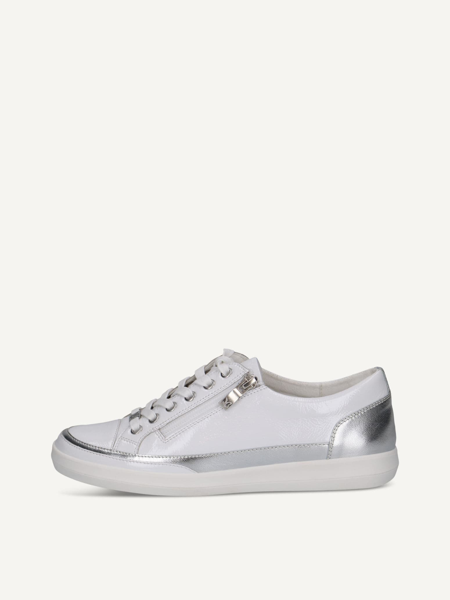 CAPRICE Sneaker, white, made of Leather, Size 37.5