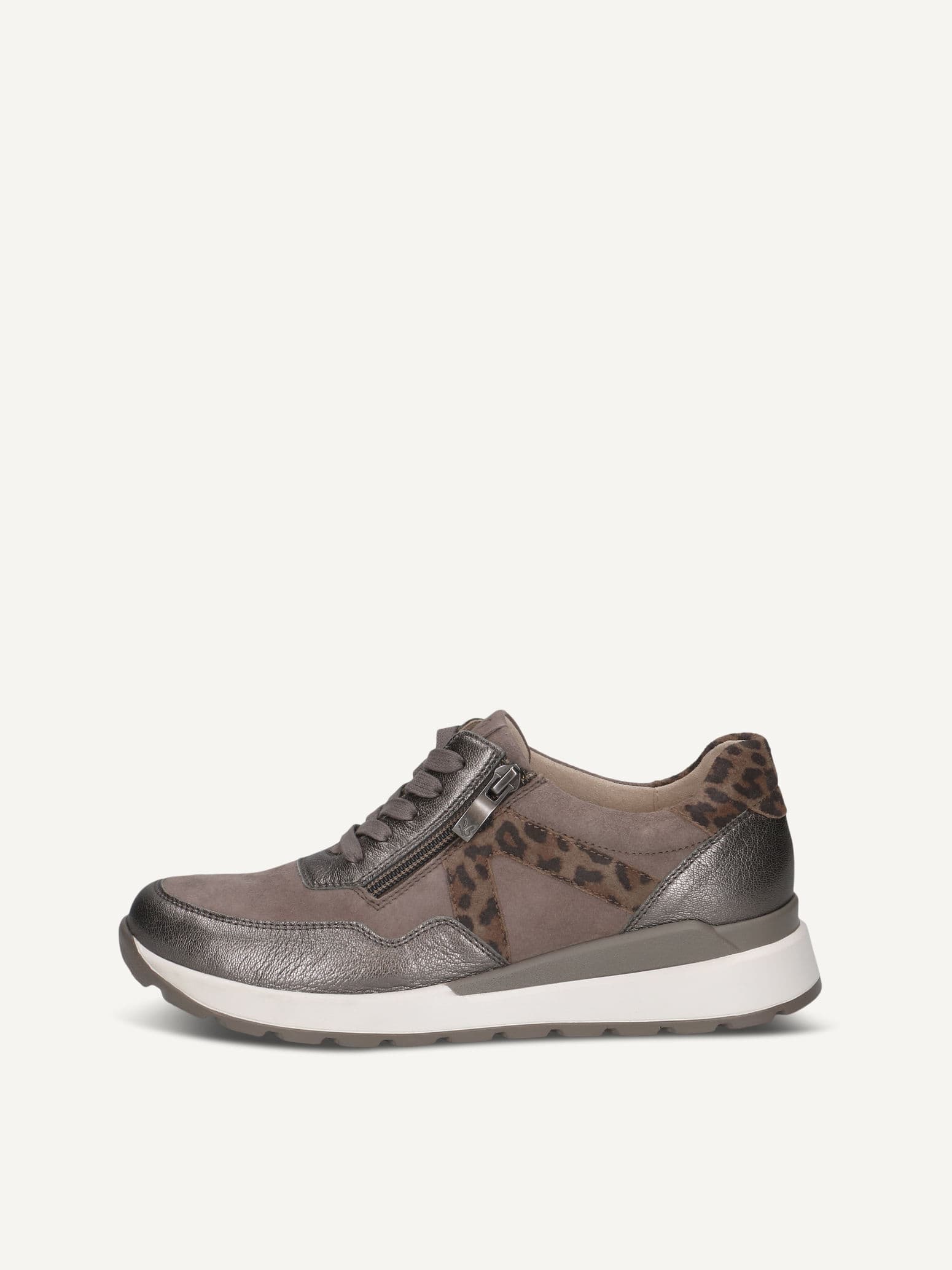CAPRICE Sneaker, beige, made of Leather, Size 42
