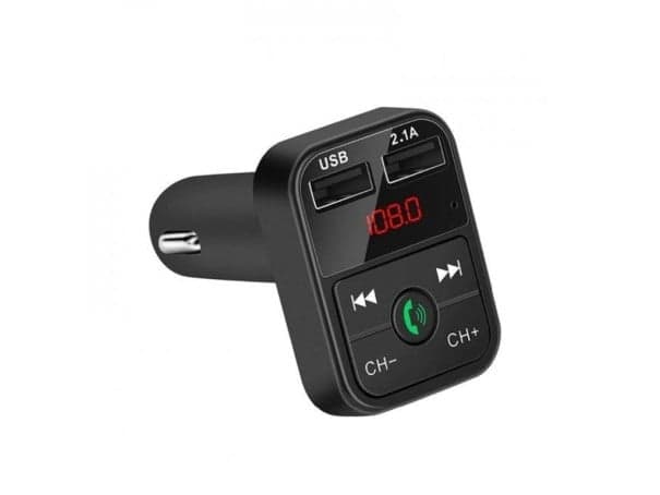 Autonabíječka Bluetooth FM transmitter černá