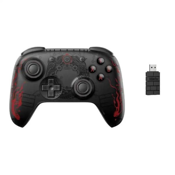 Bezdrátový ovladač 8BitDo Ultimate 2C Barevné s Hall efekt joysticky pro PC, Steam Deck, Android, Raspberry Pi a Windows 10/11 černá