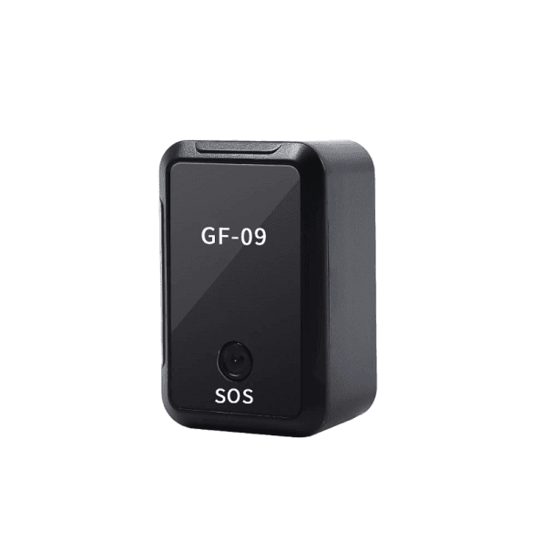 Černý GPS lokátor GF-09 Lokátor na klíče Kompaktní velikost