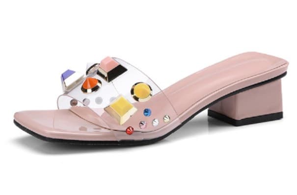Dámské elegantní pantofle Phoebe růžová 36