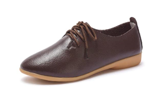 Dámské elegantní polobotky J3263 kávová 40