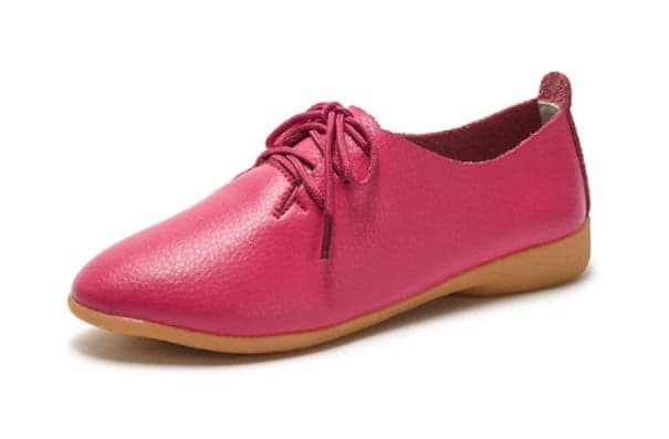 Dámské elegantní polobotky J3263 tmavě růžová 43