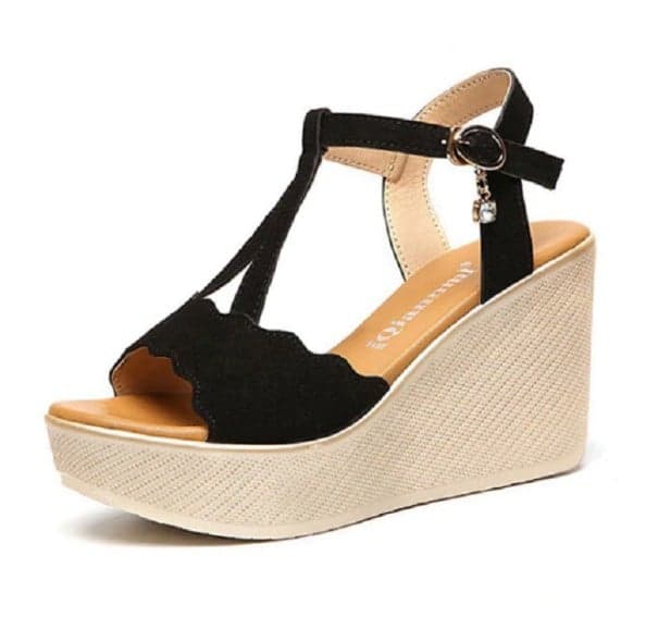 Dámské stylové sandály Natalia černá 38