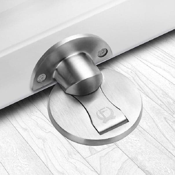 Dveřní magnetická zarážka P3727 stříbrná