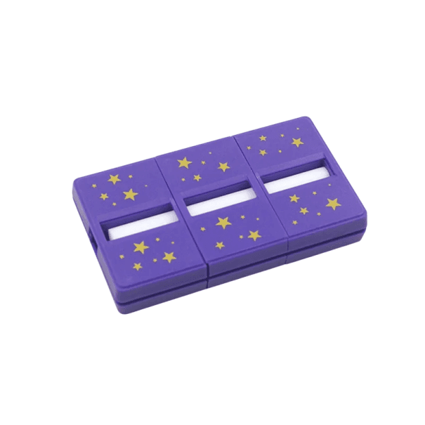 Kouzelnický trik Zlomená tužka 9 x 5 x 1 cm Magická oprava tužky Hvězdný design Dětská hračka Snadné kouzlo pro začátečníky Klasický