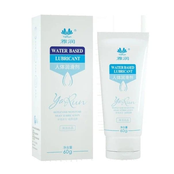Lubrikační gel 60 g na vodní bázi pro maximální komfort a kompatibilitu s latexovými kondomy, silikonovými pomůckami, diskrétní balení