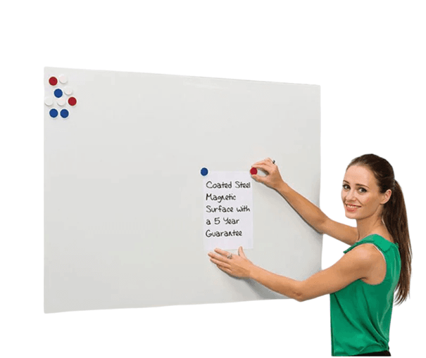 Magnetická samolepicí tabule na zeď 100 x 50 cm Bílá popisovací nástěnka na fixy a magnety Dětská kreslící plocha