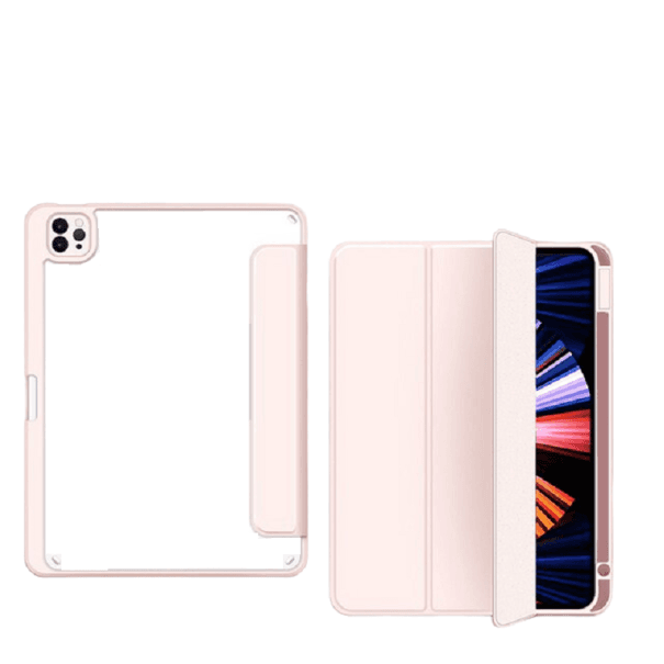 Magnetický kryt pro Apple iPad 10,2" (2021/2020/2019) růžová