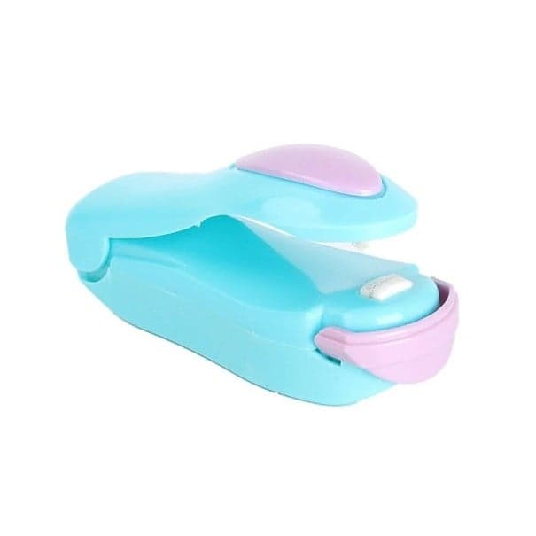 Mini vakuovačka na potraviny 9 x 3,5 x 3,3 cm Přenosné vakuové těsnění pro skladování potravin na 2 AA baterie Malý tepelný těsnící