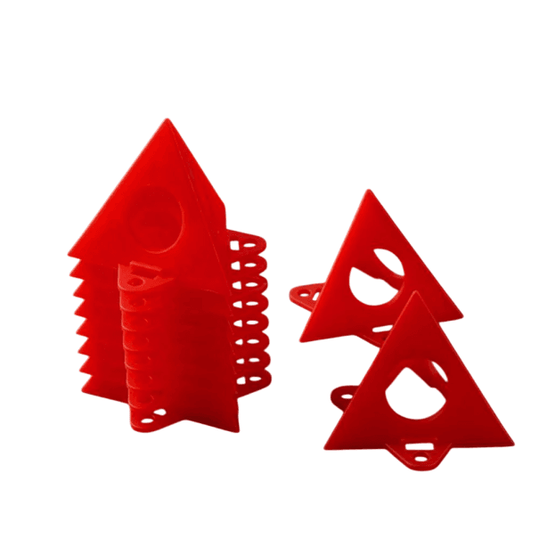 Sada 10 ks Mini pyramidové stojany 5,5 x 5 cm Podpěry pro malování plátna a dveří Víceúčelové trojúhelníkové malířské podpěry