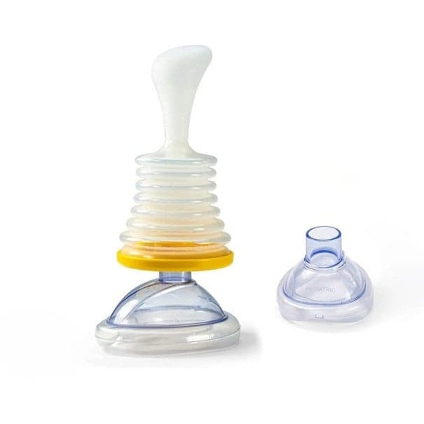 Sada dýchacích trenažérů 16 x 8,5 cm Plicní expandéry pro trénink dechu Fitness pomůcka Zlepšení kapacity plic Prevence udušení