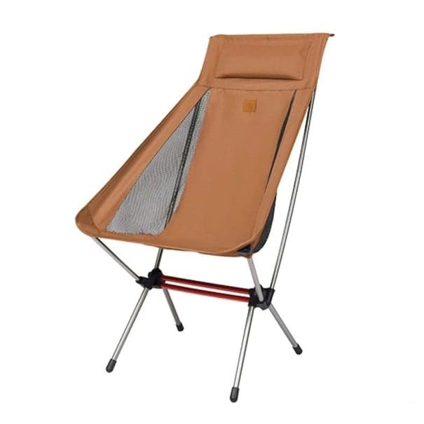 Ultralehké skládací rybářské křeslo 44 x 46 x 103 cm Nosnost 120 kg Kompaktní židle na ryby Kempingové křeslo Lehká outdoor židle khaki
