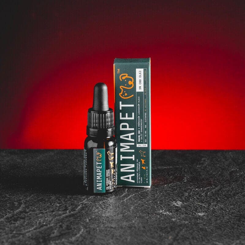 CBD Olej pro psy 5% 10ml