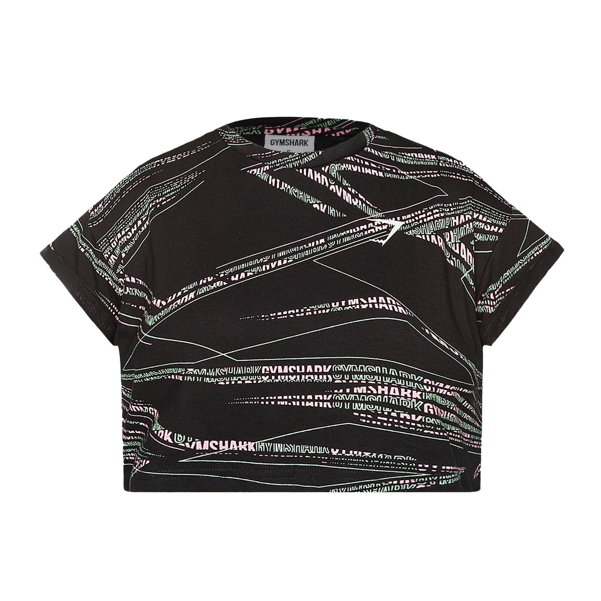 GYMSHARK Dámský fitness top Zone Graphic Crop