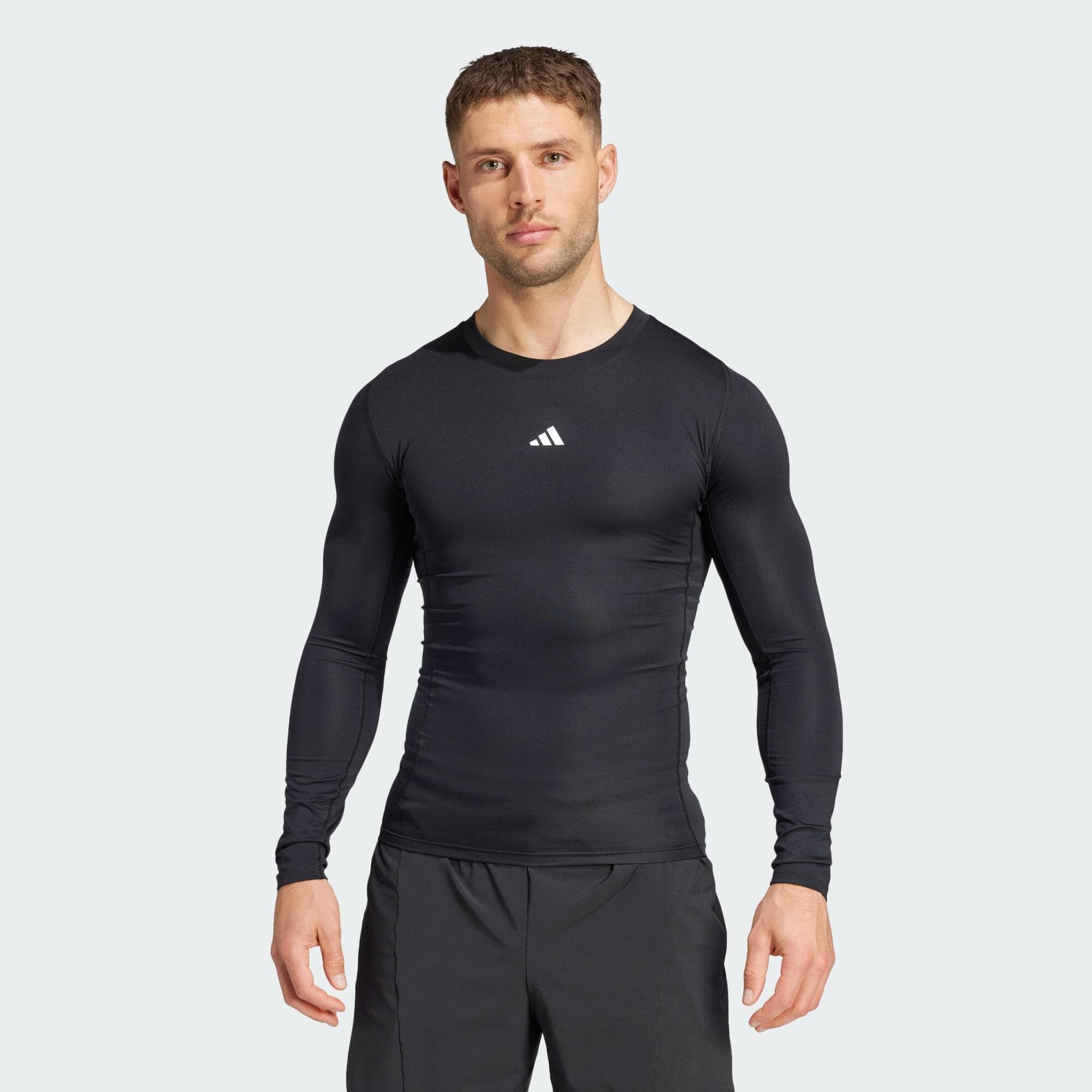 ADIDAS Tričko Techfit Compression Training Long Sleeve