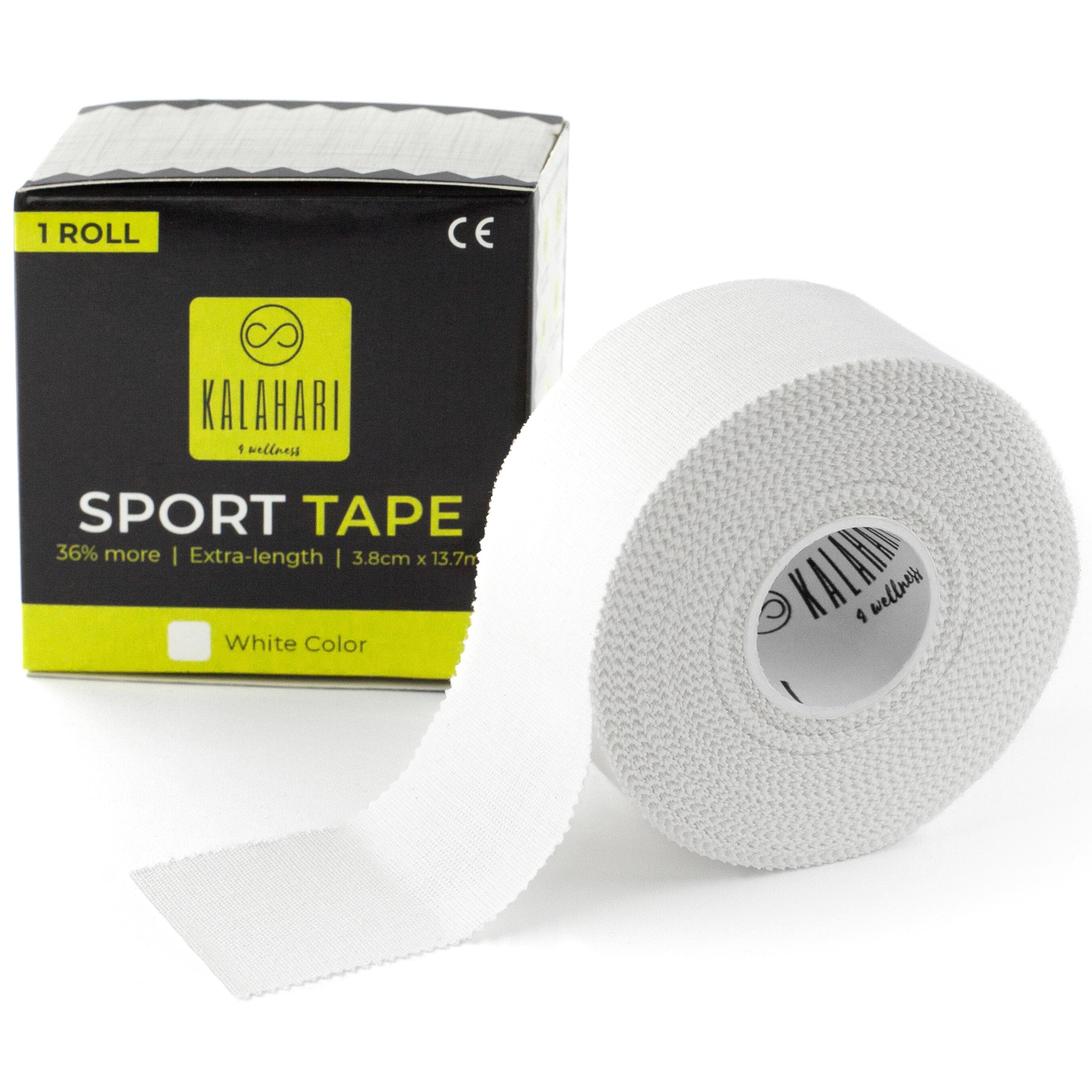KALAHARI 4 WELLNESS Sportovní páska extra dlouhá – 3,8 cm x 13,7 m