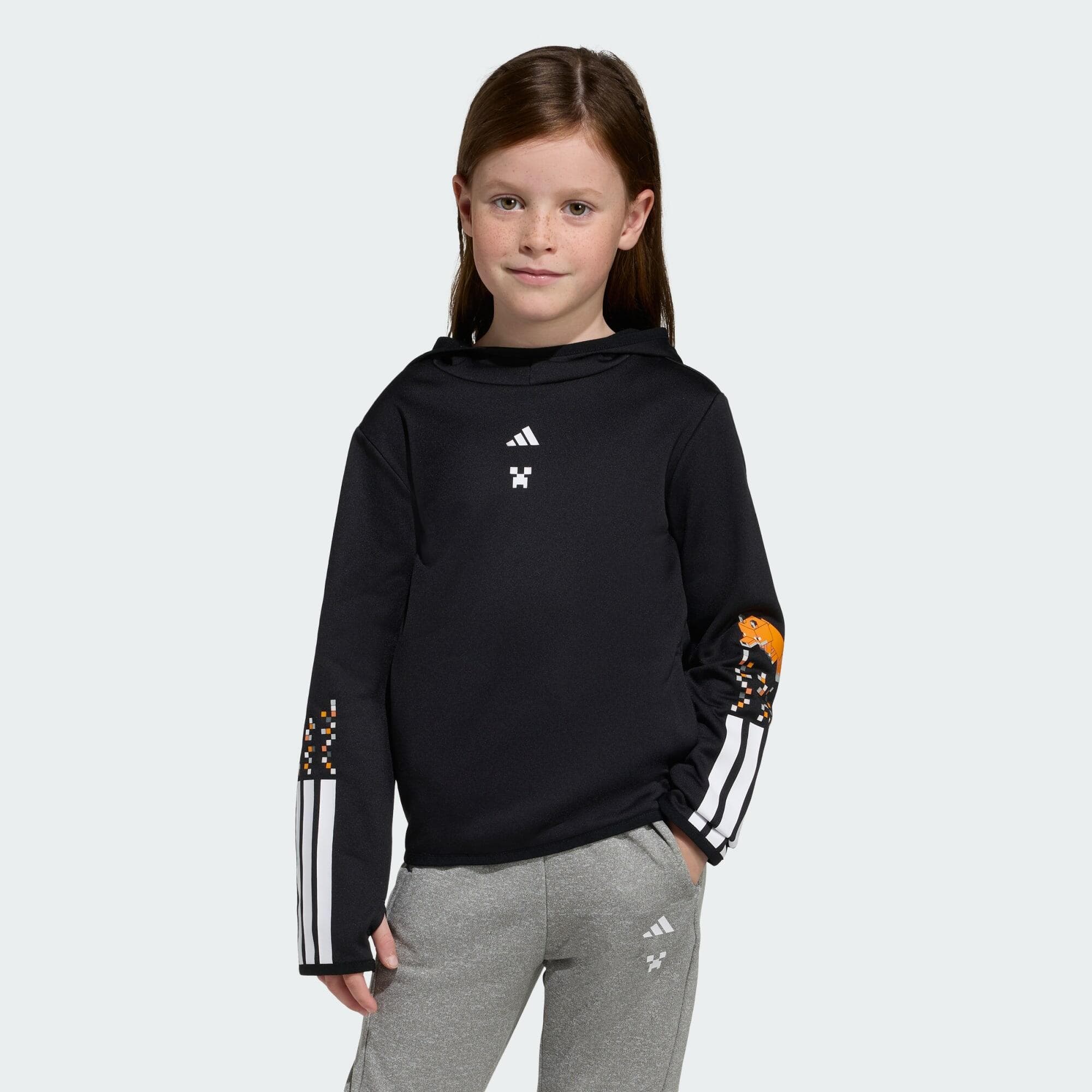 ADIDAS MIKINA ADIDAS MINECRAFT TRAINING 3 STRIPES