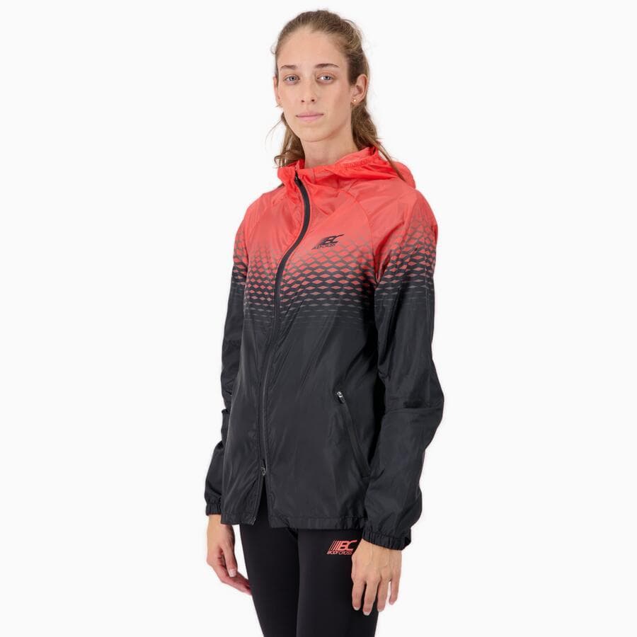 BODYCROSS Lehká větrovka pro ženy na běh a trail PERFORMANCE WINDBREAKER