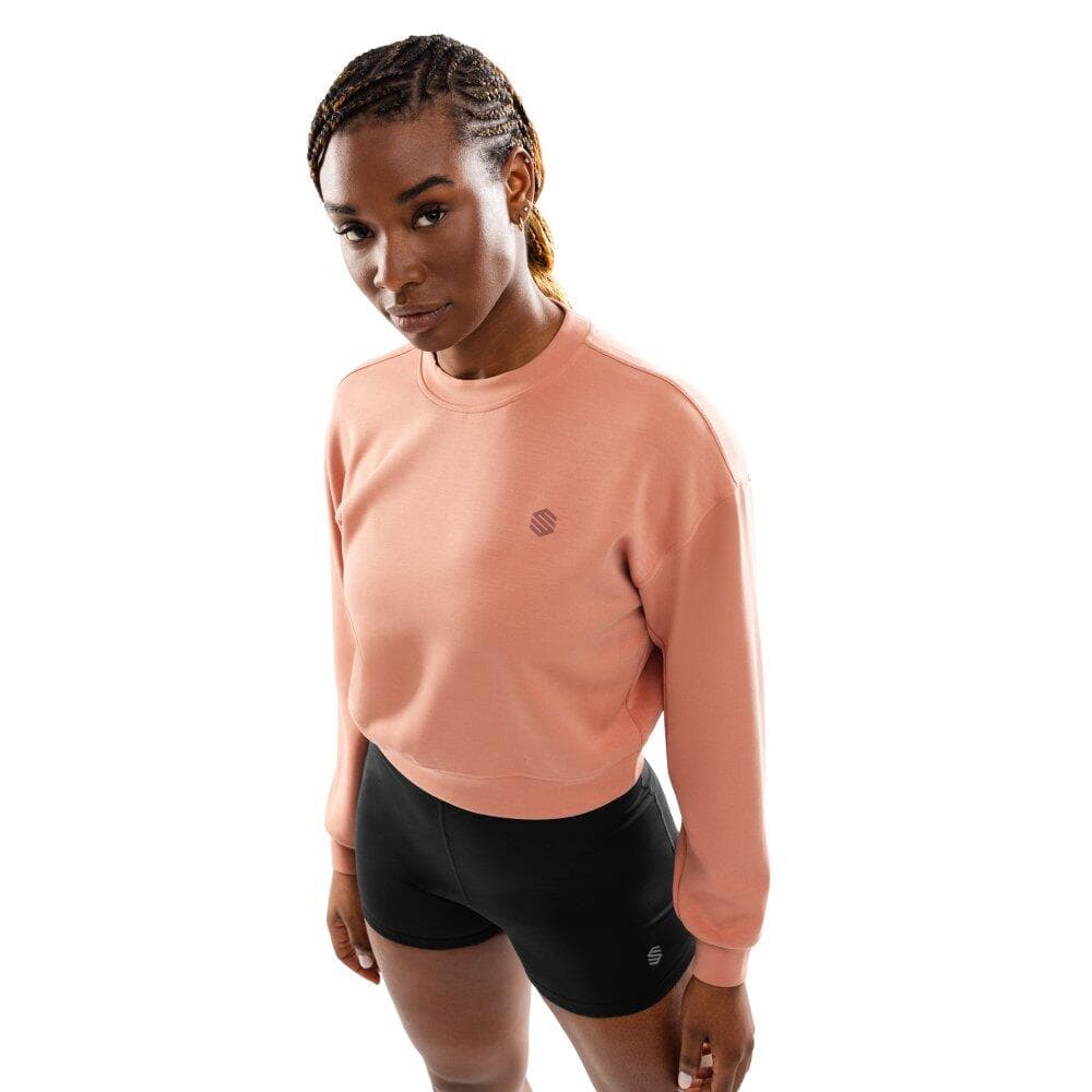 SIROKO Dámská tréninková crop top mikina Pinnacle