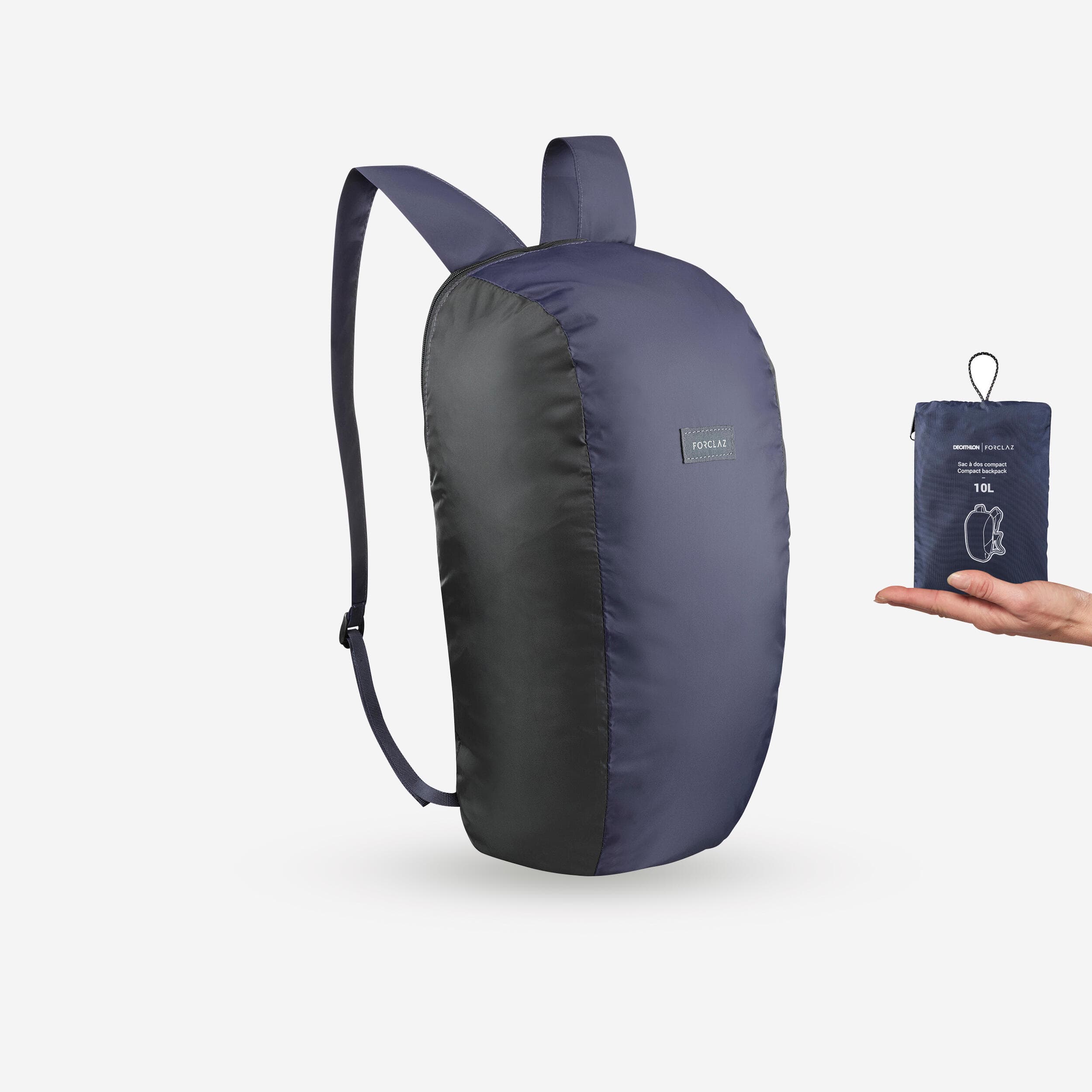 FORCLAZ Turistický skládací batoh Travel 100 10L