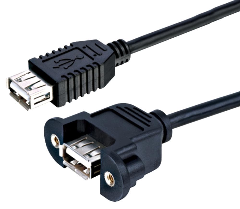 Pro Signal Psg3298. Usb 2.0 Panel Mount A Adaptor Lead 500Mm