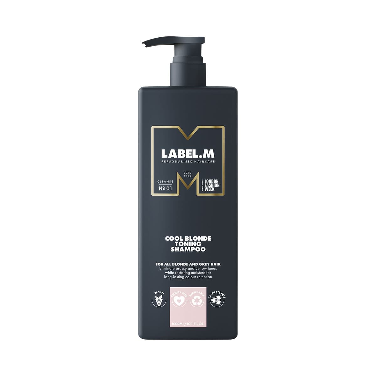 Cool Blonde tónovací šampon | 1000 ml