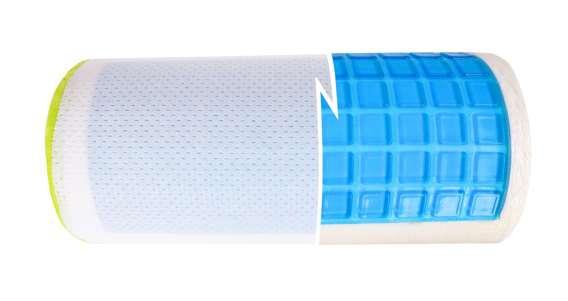 ANATOMIXX® GEL | polohovací polštář s chladivou gelovou zónou | pro úlevu zad & nohou